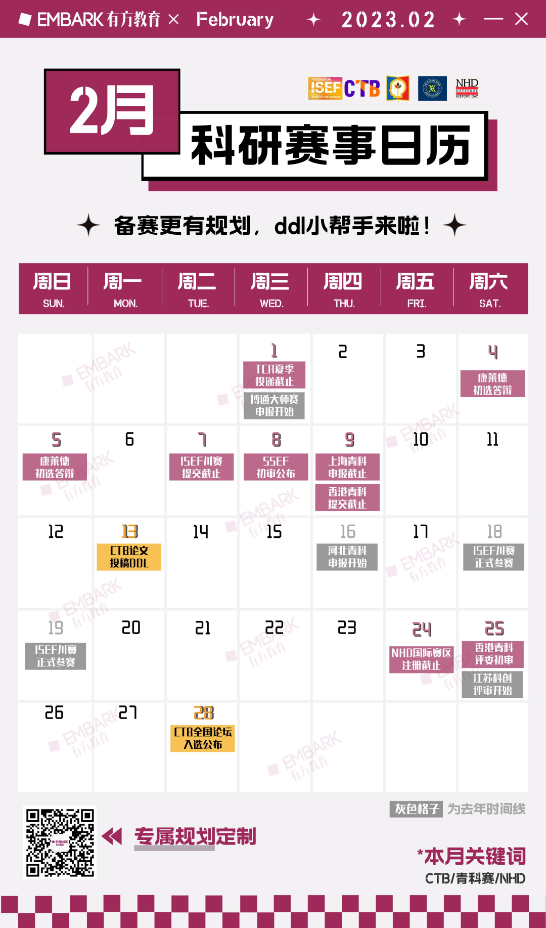 独家整理！2月的赛事DDL密度有多“魔鬼”？最全科研赛事时间节点合集来啦！