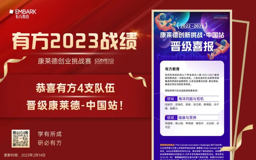 康莱德-中国站决选材料提交即将截止！这两份材料切记提交！