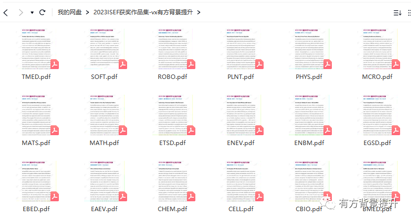 周三讲座 | ISEF生物备赛攻略！历年获奖作品有哪些值得借鉴之处？