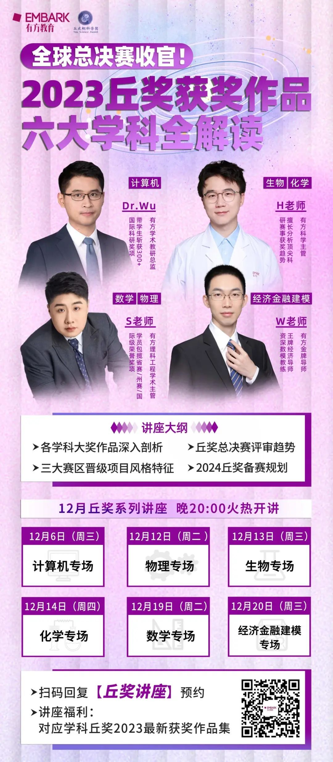 周二丘奖数学讲座 | 基础学科大起底！斩获科学金奖的作品有何过人之处？